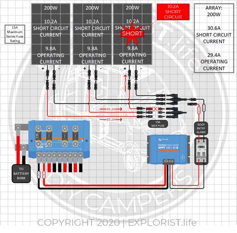 solar system fuse wiring diagram